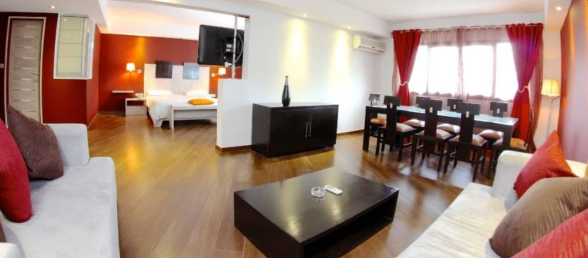 Cafe De Rome Hotel ดาการ์ ภายนอก รูปภาพ